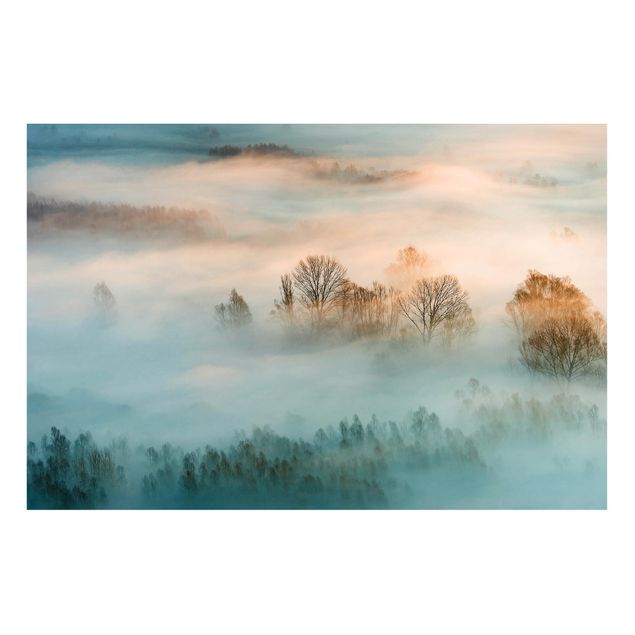 Lavagna magnetica - Fog At Sunrise - Formato orizzontale 3:2