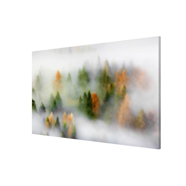 Lavagna magnetica - Nube di foresta in autunno - Formato orizzontale 3:2