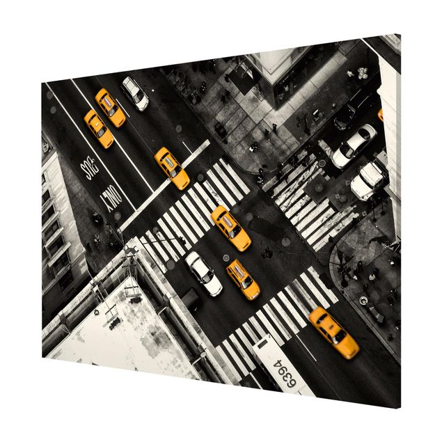 Lavagna magnetica - I taxi di New York - Formato orizzontale 3:4