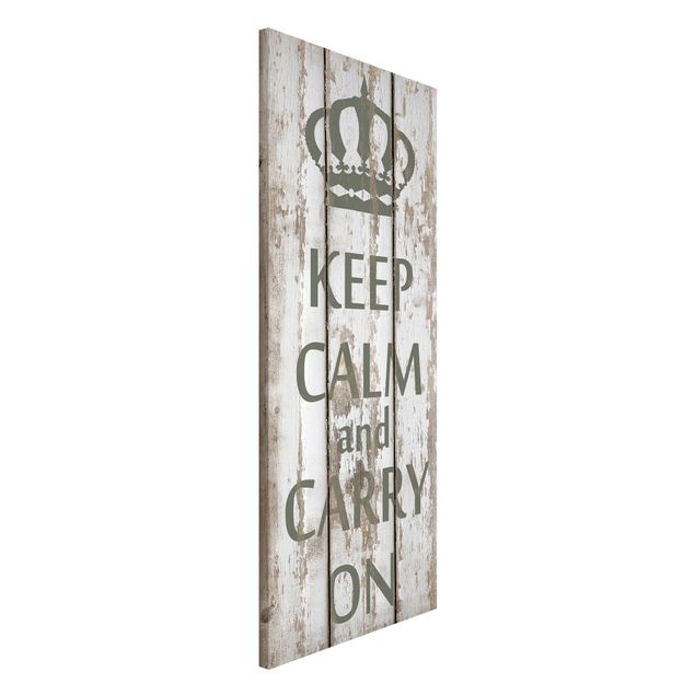 Lavagna magnetica per ufficio No.RS183 Keep Calm And Carry On