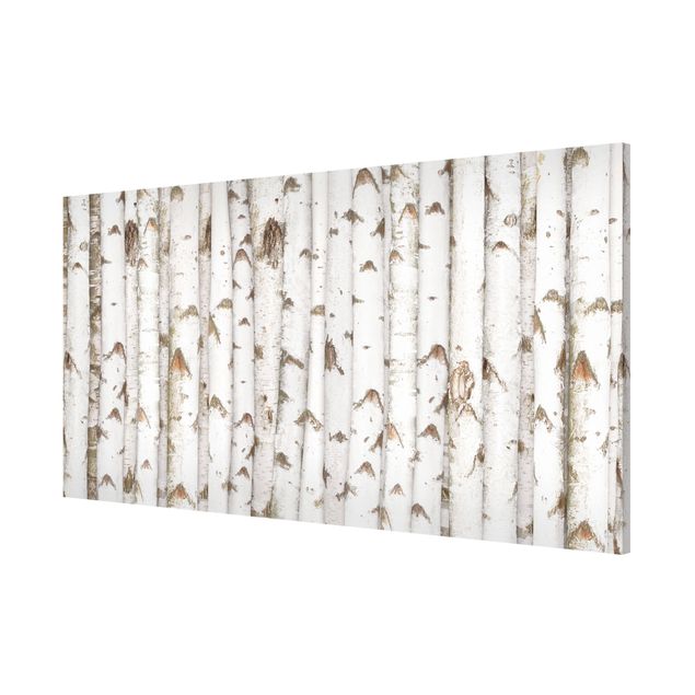 Lavagna magnetica - No.YK15 Birch Wall - Panorama formato orizzontale