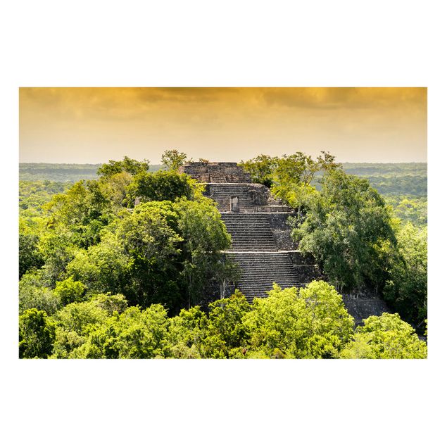 Philippe Hugonnard quadri Piramide di Calakmul