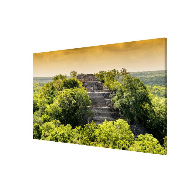 Lavagna magnetica - Pyramid Of Calakmul - Panorama formato orizzontale