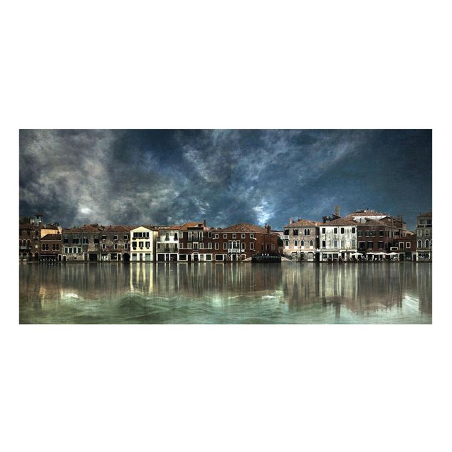 Lavagna magnetica - Reflections in Venice - Panorama formato orizzontale