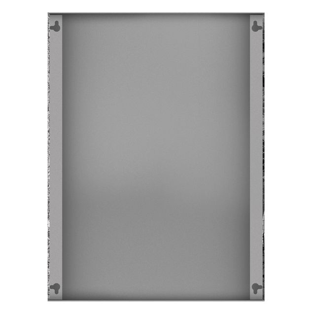 Lavagna magnetica - Piscina In Bianco e nero - Formato verticale 4:3