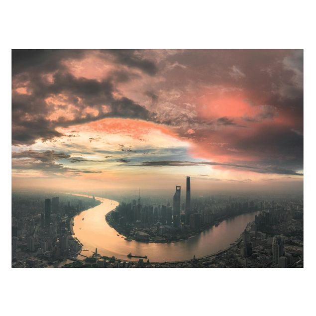 Lavagna magnetica - Shanghai Mattina - Formato orizzontale 3:4
