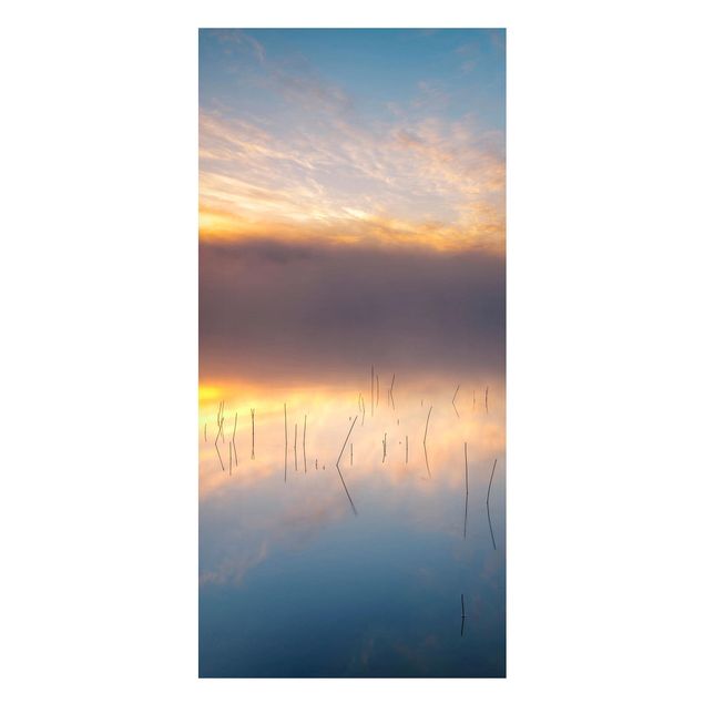 Lavagna magnetica - Alba Lago svedese - Panorama formato verticale