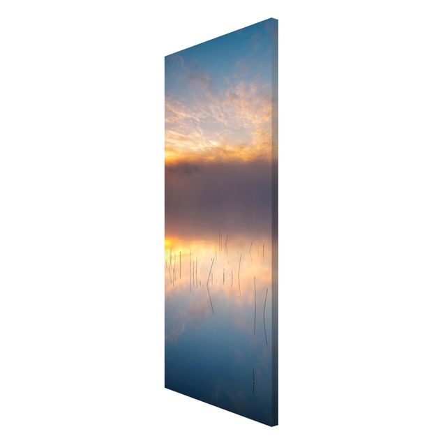 Lavagna magnetica - Alba Lago svedese - Panorama formato verticale