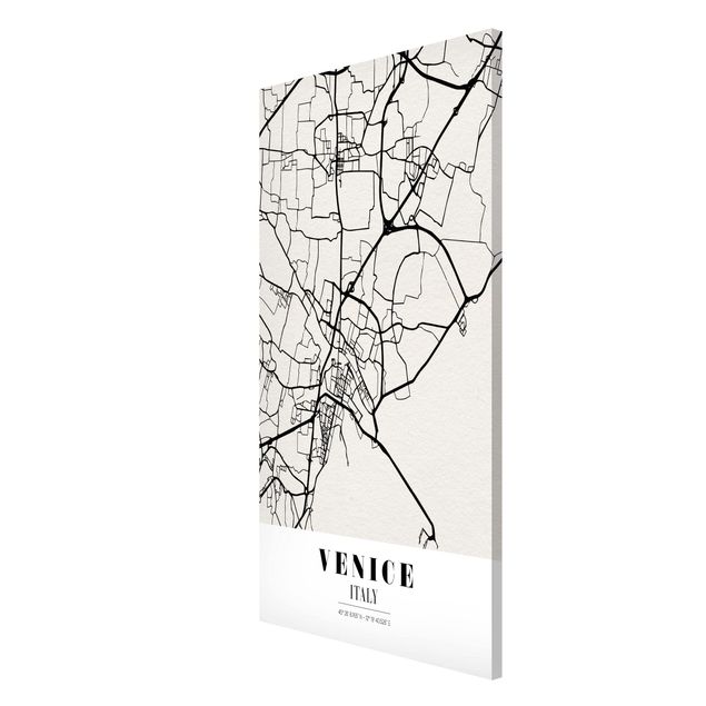 Lavagna magnetica - Venice City Map - Classic - Formato verticale 4:3