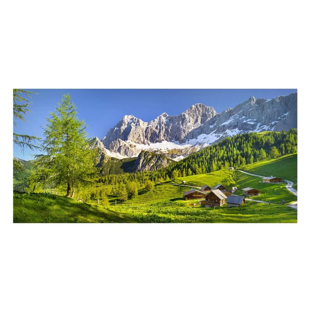Lavagna magnetica - Styria Alpine Meadow - Panorama formato orizzontale