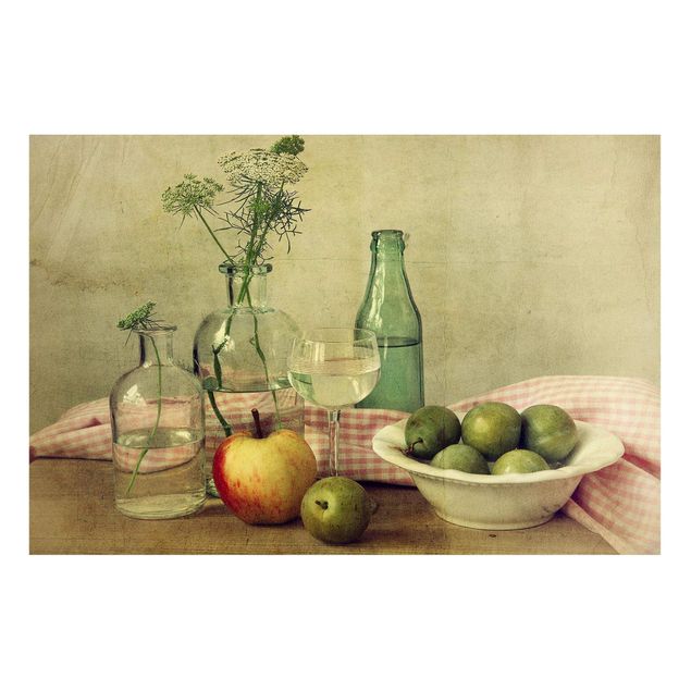 Lavagna magnetica - Still Life with Bottles - Formato orizzontale 3:2