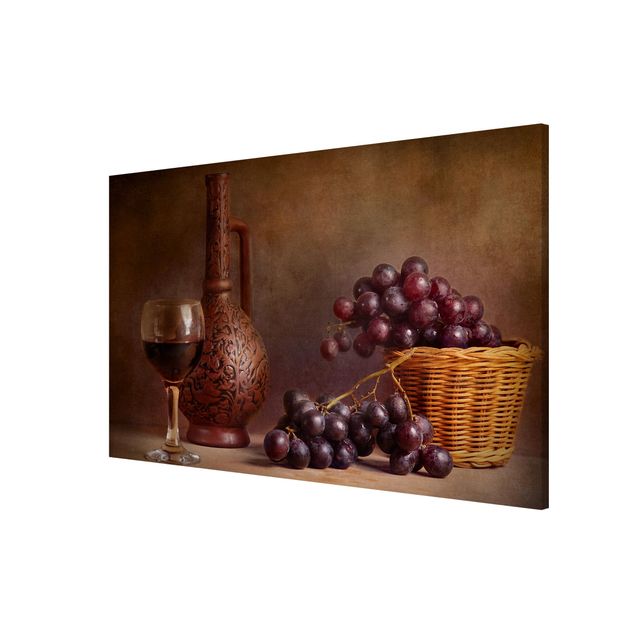 Lavagna magnetica - Still Life with Grapes - Formato orizzontale 3:2