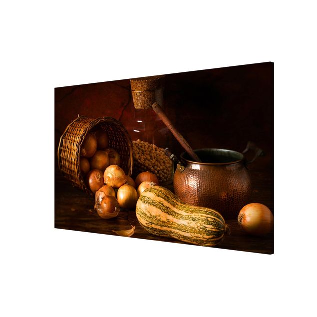 Lavagna magnetica - Still Life with Onions - Formato orizzontale 3:2