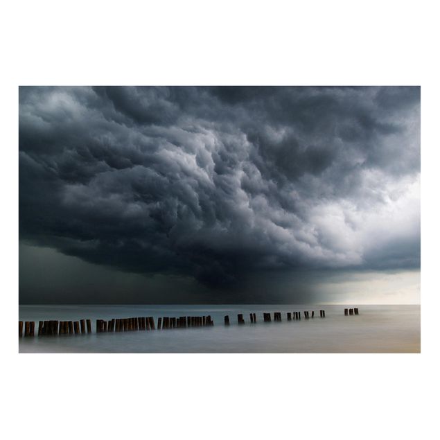 Lavagna magnetica - Nubi di tempesta sul Mar Baltico - Formato orizzontale 3:2