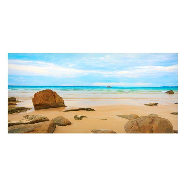 Lavagna magnetica - The Beach - Panorama formato orizzontale