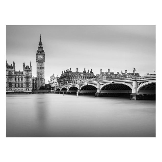 Lavagna magnetica - Ponte di Westminster e il Big Ben - Formato orizzontale 3:4