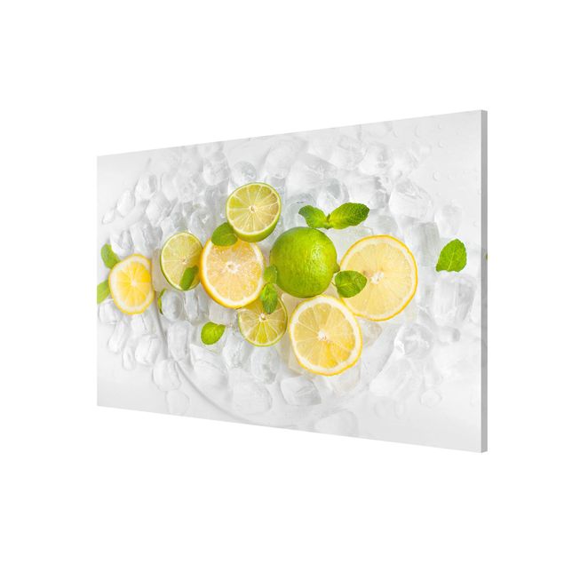 Lavagna magnetica - Citrus Fruits On Ice - Formato orizzontale 3:2