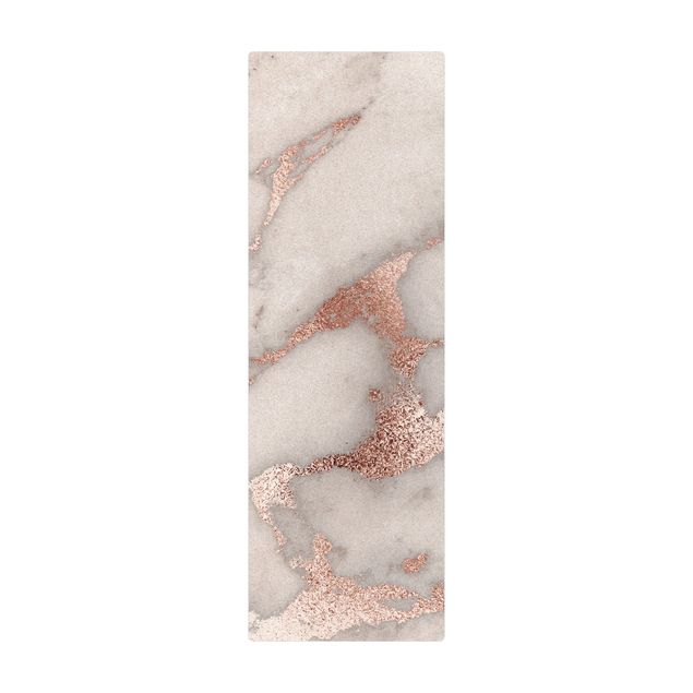 Tappetino di sughero - Effetto marmo con brillantini - Formato verticale 1:2