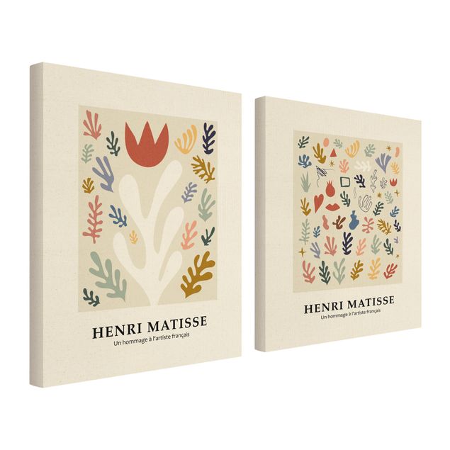 Stampe su tela Omaggio a Matisse - Magnifiche piante