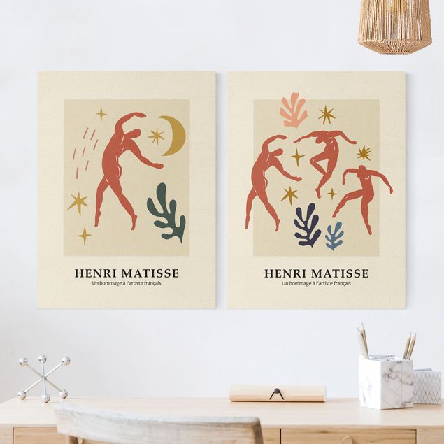 Quadri astratti Omaggio a Matisse - Danze