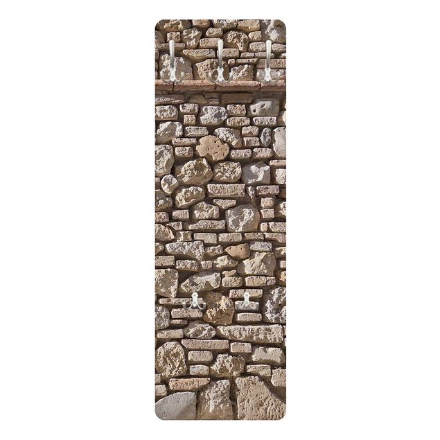 Appendiabiti effetto pietra - Muro Mediterraneo