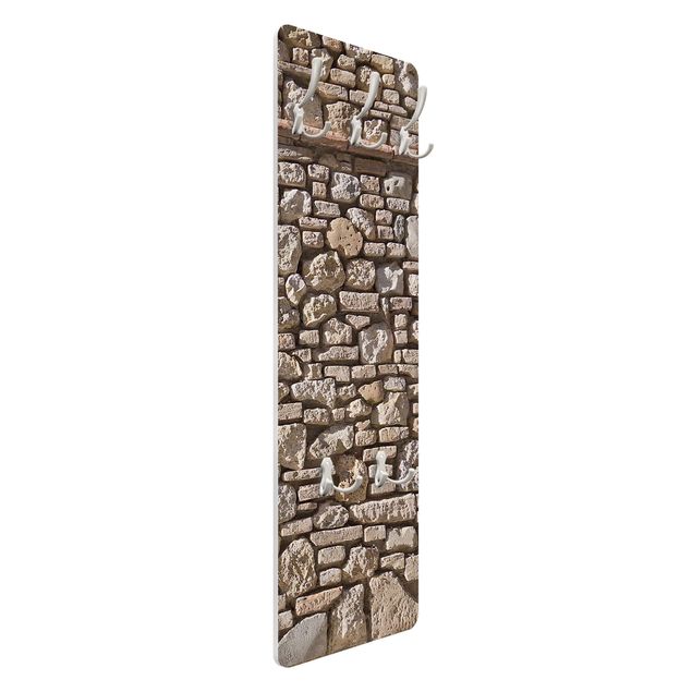 Appendiabiti effetto pietra - Muro Mediterraneo