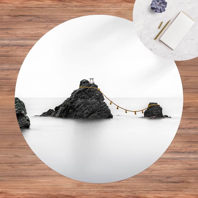 Tappeto per balcone Meoto Iwa - Le rocce della coppia sposata