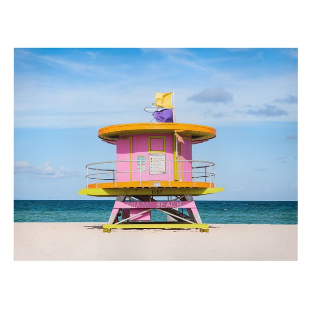 Stampa su tela Spiaggia di Miami
