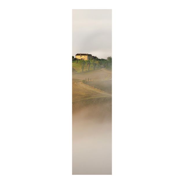 Set tende a pannello Nebbia mattutina in Toscana