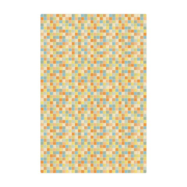 Tappetino di sughero - Mosaico di piastrelle set estivo - Formato verticale 2:3