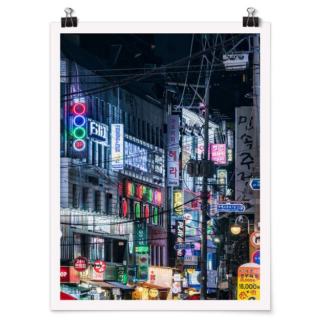Poster - Nightlife di Seul