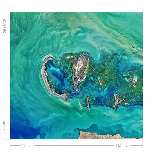 Tende oscuranti Foto NASA mar Caspio