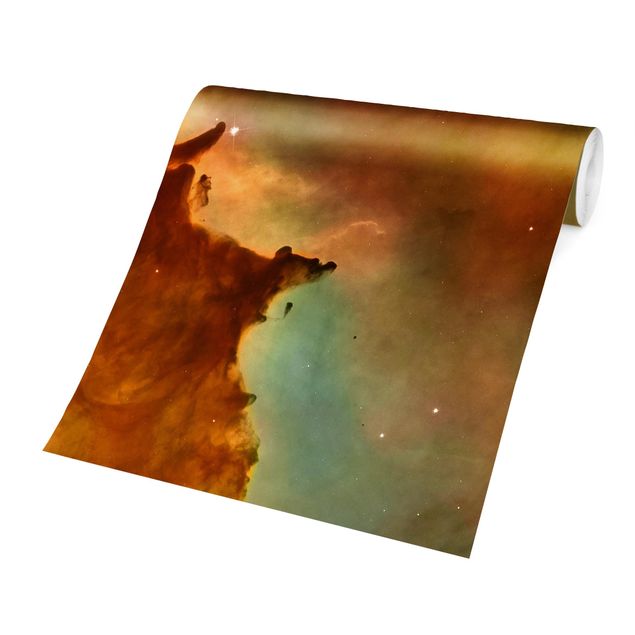 Carta da parati - Foto NASA nebulosa planetaria arancione