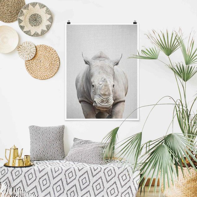 Gal Design quadri Rinoceronte Nora