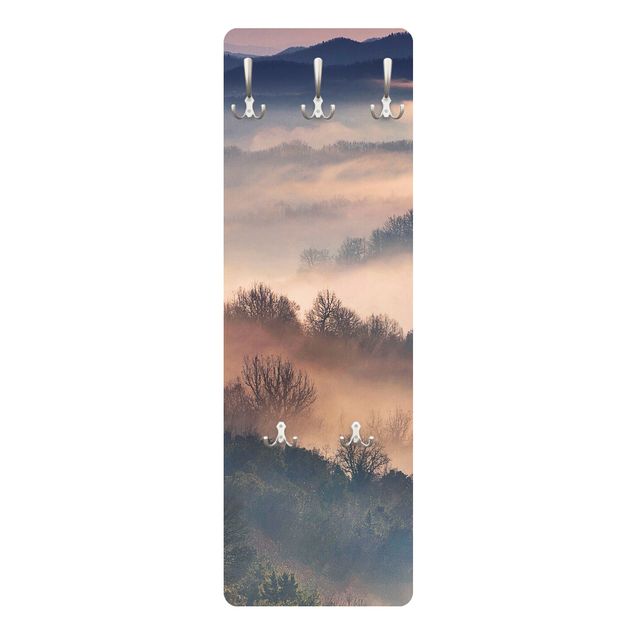 Appendiabiti moderno - Nebbia al tramonto