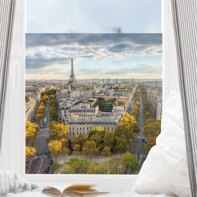 Pellicola per vetri per salone Nice day in Paris