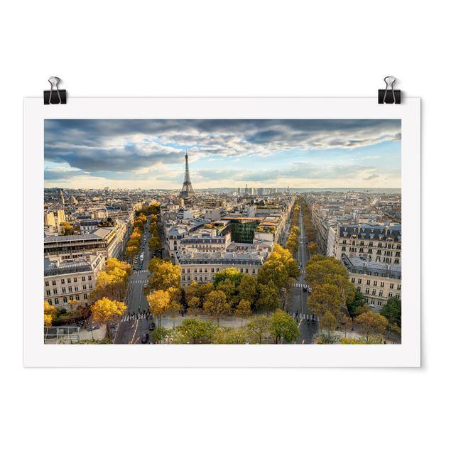 Poster - Nice day in Paris