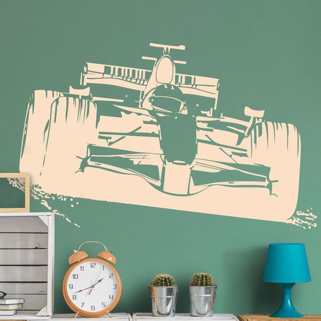 Adesivo murale No.EG4 racing car