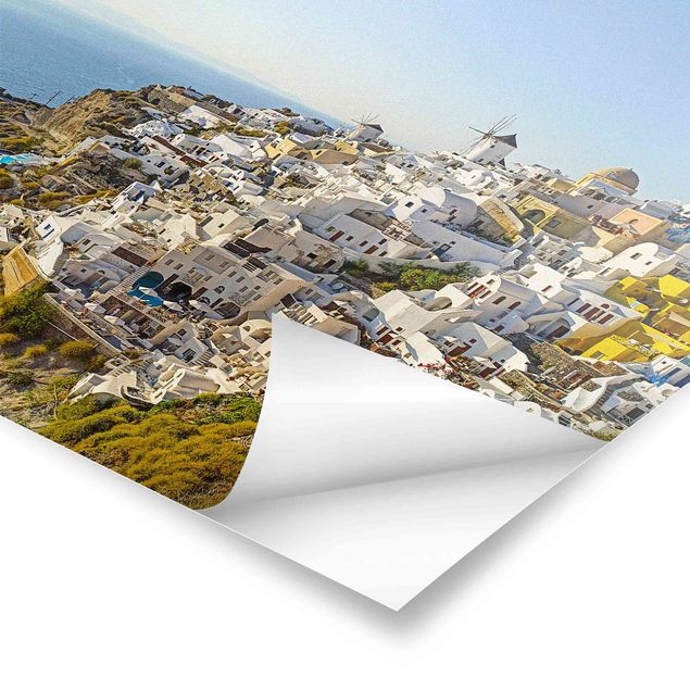 Poster - Oia a Santorini