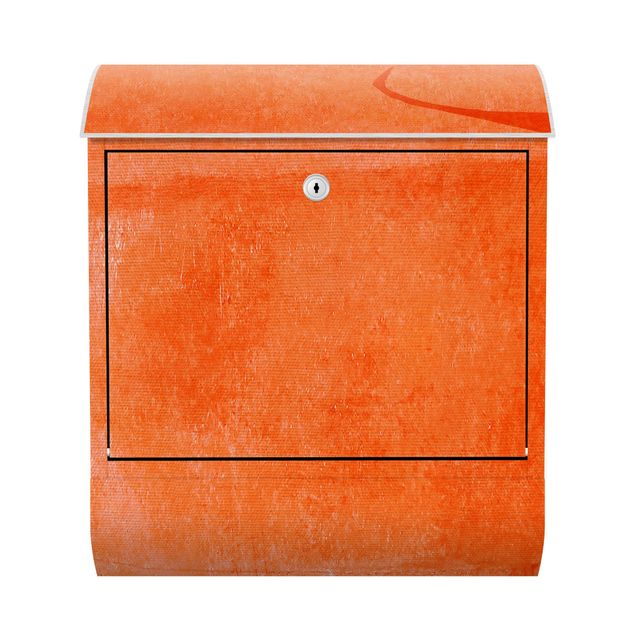 Cassetta postale - Toro arancione