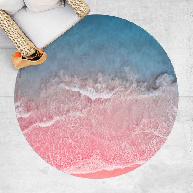 Tappeti da esterno Oceano in rosa
