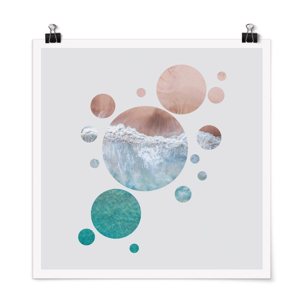Poster - Oceani in un cerchio II
