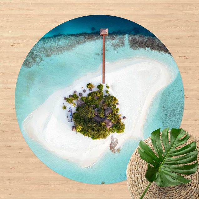 Tappeto per terrazzo esterno Paradiso oceanico alle Maldive