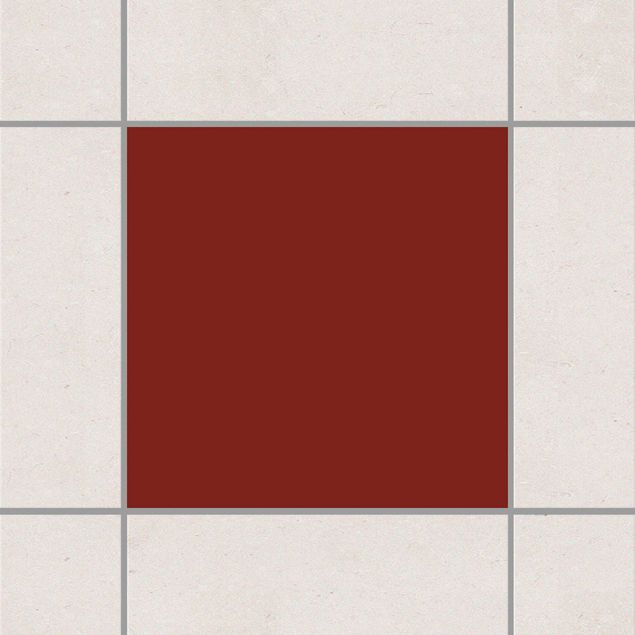 Adesivo per piastrelle - Dark Red 30cm x 60cm