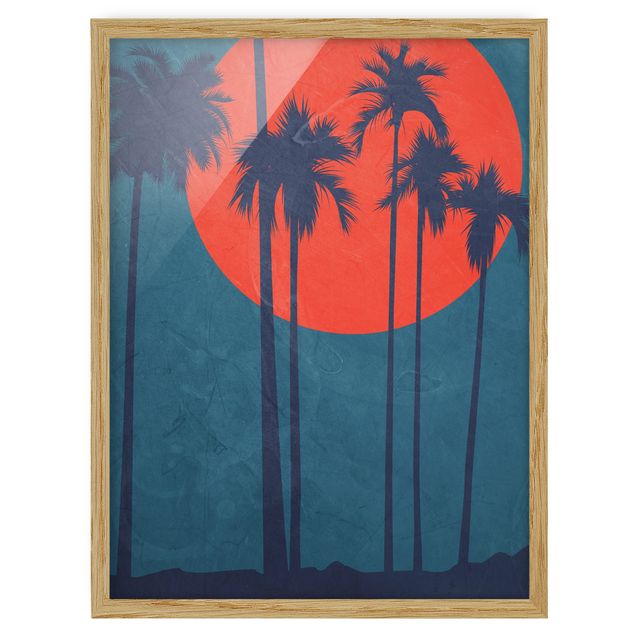 Poster con cornice - Palma sulla Costa Azzurra