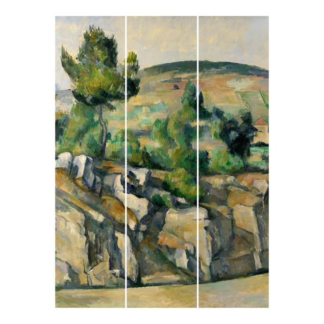 Tende scorrevoli su binario Paul Cézanne - Collina in Provenza