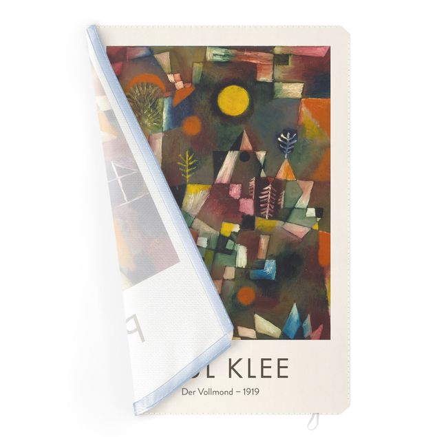 Quadro fonoassorbente intercambiabile - Paul Klee - La Luna piena - Edizione museo
