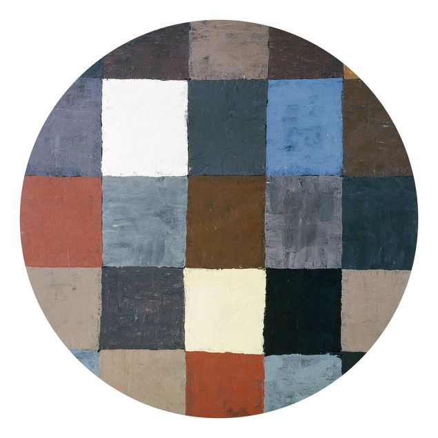 Carta da parati rotonda autoadesiva - Paul Klee - cartella colori