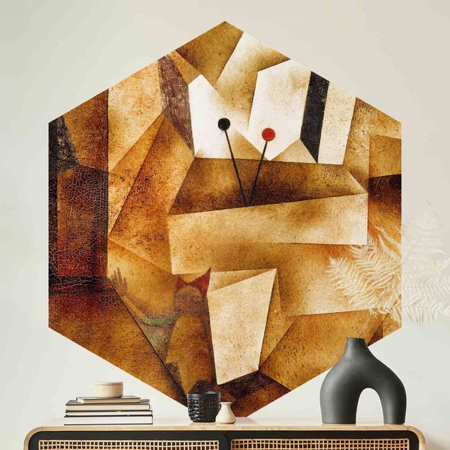 Carta da parati esagonale Paul Klee - Organo a timpani