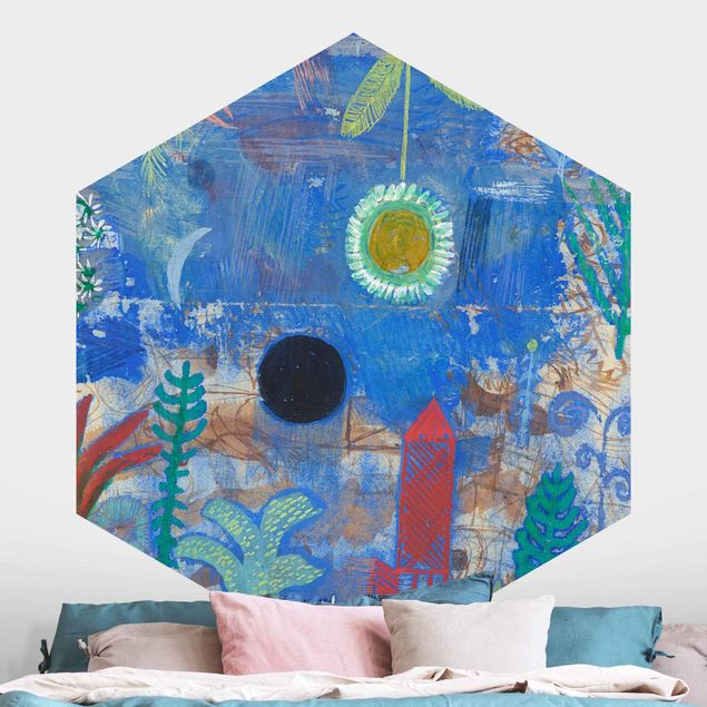 Carte da parati astratti Paul Klee - Paesaggio sommerso